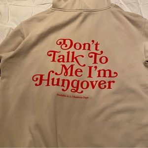 Barstool Sports Hungover Sweatshirt Size XL